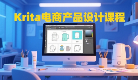 大梦老师·Krita电商产品设计课程-网创汇