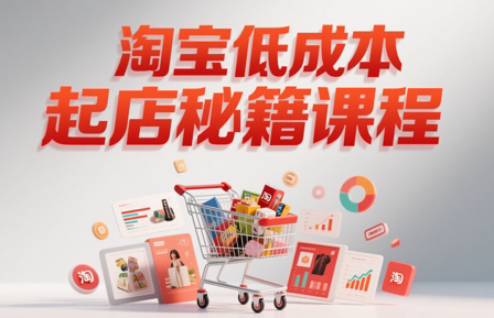 子枫老师·淘宝低成本起店系统课-网创汇