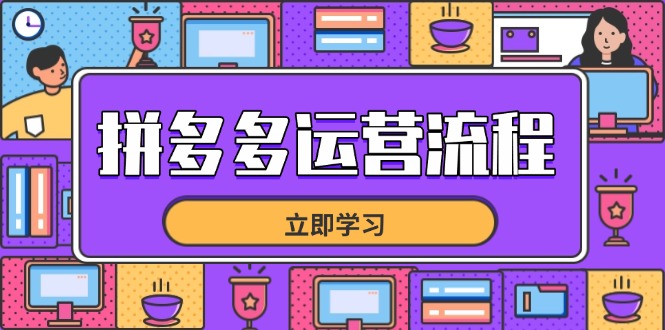 拼多多运营流程，从选品到流量，全链路运营技巧，助力店铺爆单-网创汇